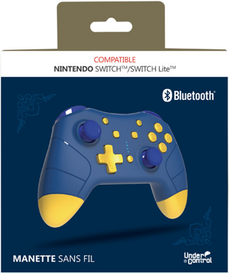Nintendo Switch bezdrátový ovladač modrý ZELDA