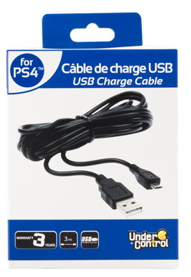 Napájecí kabel PS4 ovladače