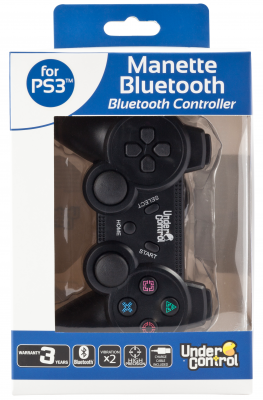 Ovladač Bluetooth PS3 černý