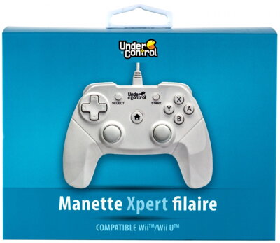 Ovladač Wii / WiiU Expert bílý