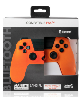 PS4 Ovladač - oranžový