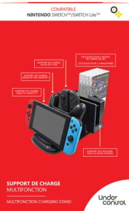 Nintendo SWITCH Nabíjecí stanice 4v1