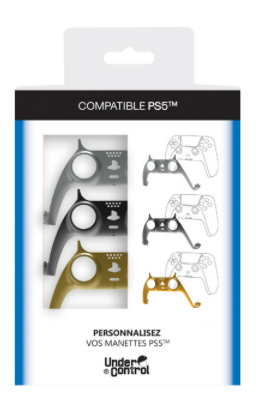 PS5 sada tří barevných krytů