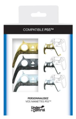 PS5 sada tří chromovaných barevných krytů