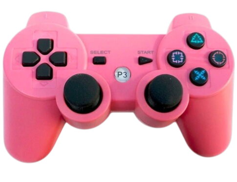 Ovladač PS3 Bluetooth růžový