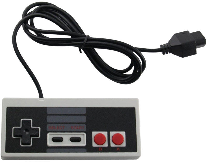 NES kabelový ovladač 
