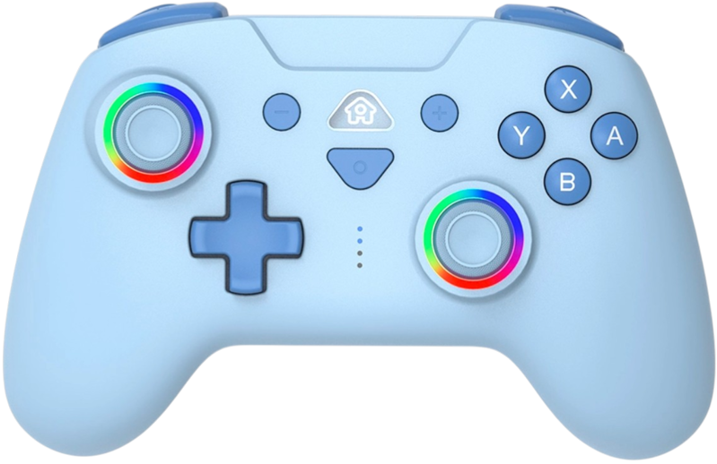 Nintendo Switch bezdrátový ovladač modrý RGB