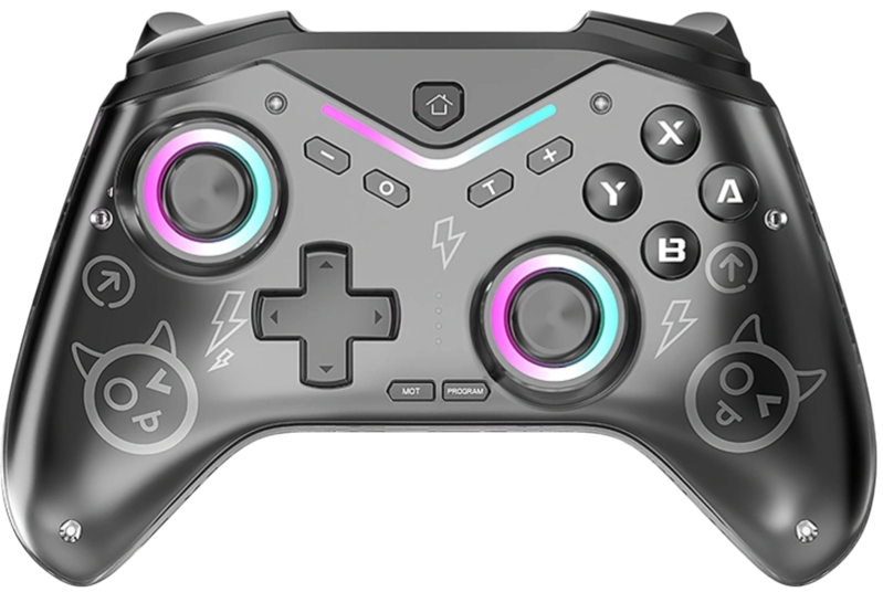 Nintendo Switch bezdrátový ovladač černý cat