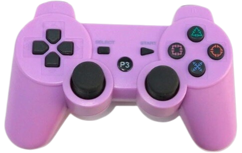 Ovladač PS3 Bluetooth fialový