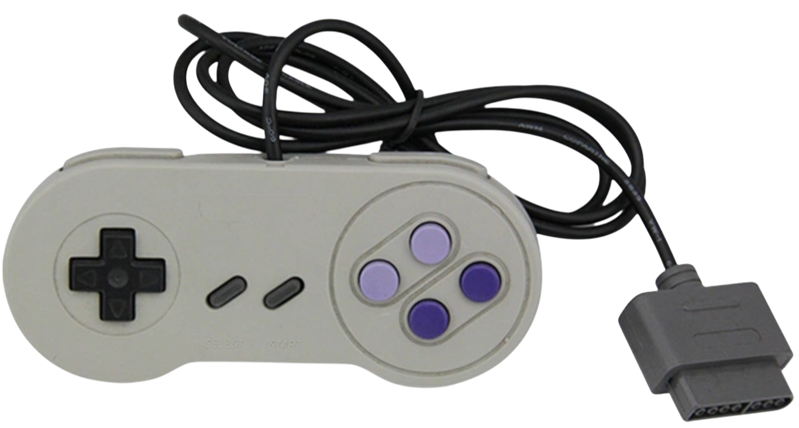 SNES kabelový ovladač v2