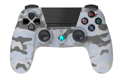 PS4 bezdrátový ovladač - Transparent white camo