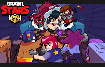 Plakát Brawl Stars HQ lesk V2
