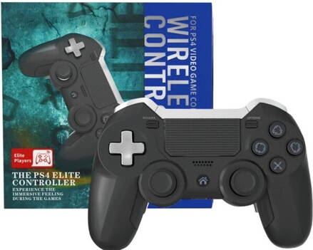 Ovladač Bluetooth PS4 / PC Elite - černý