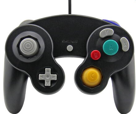 Gamecube ovladač černý