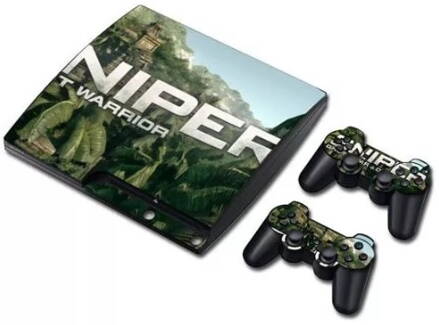 PS3 Slim polep Sniper Warrior