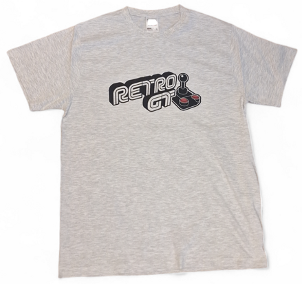 Retro GT tričko šedé