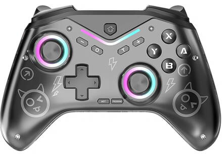 Nintendo Switch bezdrátový ovladač černý cat