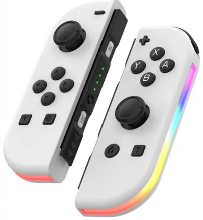 Nintendo Switch Joy-Con ovladač RGB bílý