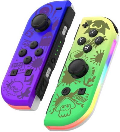 Nintendo Switch Joy-Con ovladač RGB squid