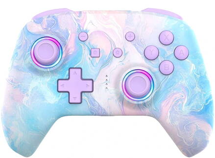 Nintendo Switch bezdrátový ovladač color wave 2 RGB