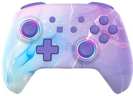 Nintendo Switch bezdrátový ovladač color wave RGB