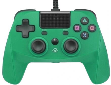 PS4 kabelový ovladač zelený