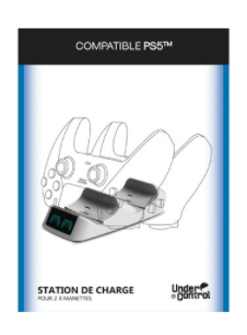 PS5 USB-C nabíjecí stanice pro dva ovladače