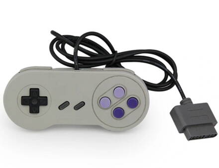 SNES kabelový ovladač v2