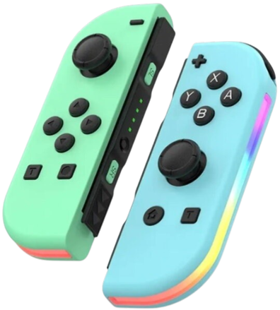 Nintendo Switch Joy-Con ovladač RGB zeleno-tyrkysový