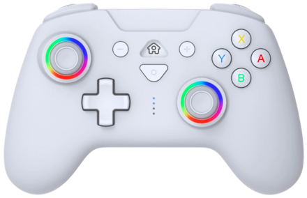 Nintendo Switch bezdrátový ovladač bílý RGB