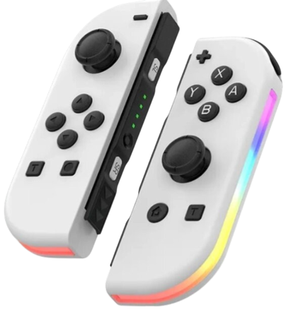 Nintendo Switch Joy-Con ovladač RGB bílý