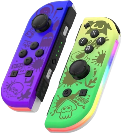 Nintendo Switch Joy-Con ovladač RGB squid color