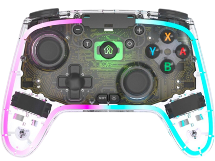 Nintendo Switch bezdrátový ovladač Cystal RGB