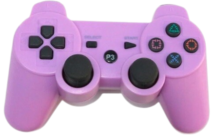 Ovladač PS3 Bluetooth fialový