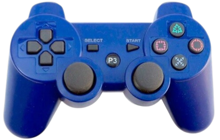 Ovladač PS3 Bluetooth modrý
