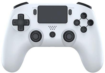 PS4 bezdrátový ovladač bílý