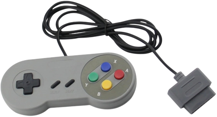 SNES kabelový ovladač v1