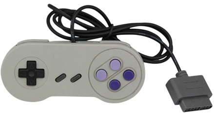 SNES kabelový ovladač v2