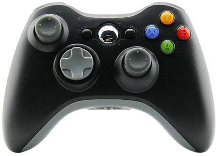 Xbox 360 bezdrátový ovladač černý