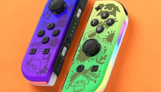 stylové ovladače Joy-Con